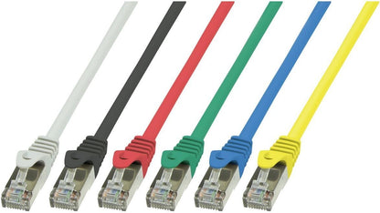 Logilink CP1032S CAT5e F/UTP Patch Kabel AWG26 grau 1,00m