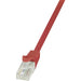 Logilink CP1064U CAT5e U/UTP Patch Cable, 3 Meter Length, Red, Red, 3 Meter Length