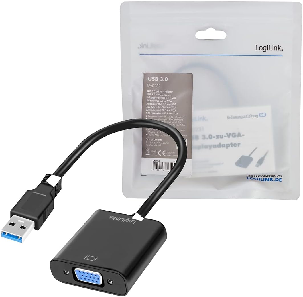 Logilink USB 3.0 to VGA Adapter UA0231