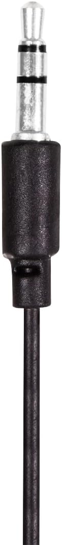 LogiLink HS0015A In-Ear Earphone with 2 Set Earbuds - Black