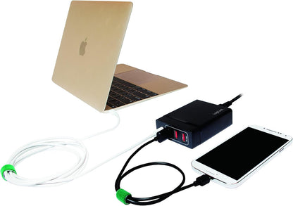 LogiLink USB Tischladeadapter 3xUSB-A Port+1xUSB-C