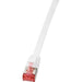 LogiLink CF2031S Network Cable 1 m Cat6 U/FTP (STP) White - Network Cables (1 m, Cat6, U/FTP (STP), RJ-45, RJ-45, White)