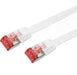 LogiLink CF2071S RJ45 Netzwerkkabel, Patchkabel CAT 6 U/FTP 5.00m Weiß vergoldete Steckkontakte 1St.