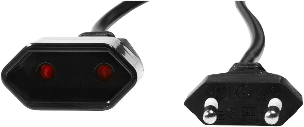 `LogiLink Netzkabel Euro CEE 7/16 Stecker zu Dose,`