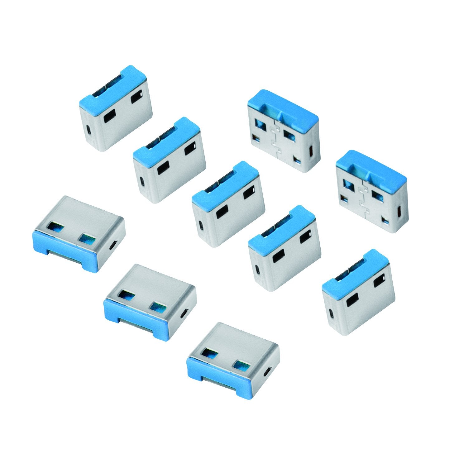 LogiLink USB Port Blocker Lock grey