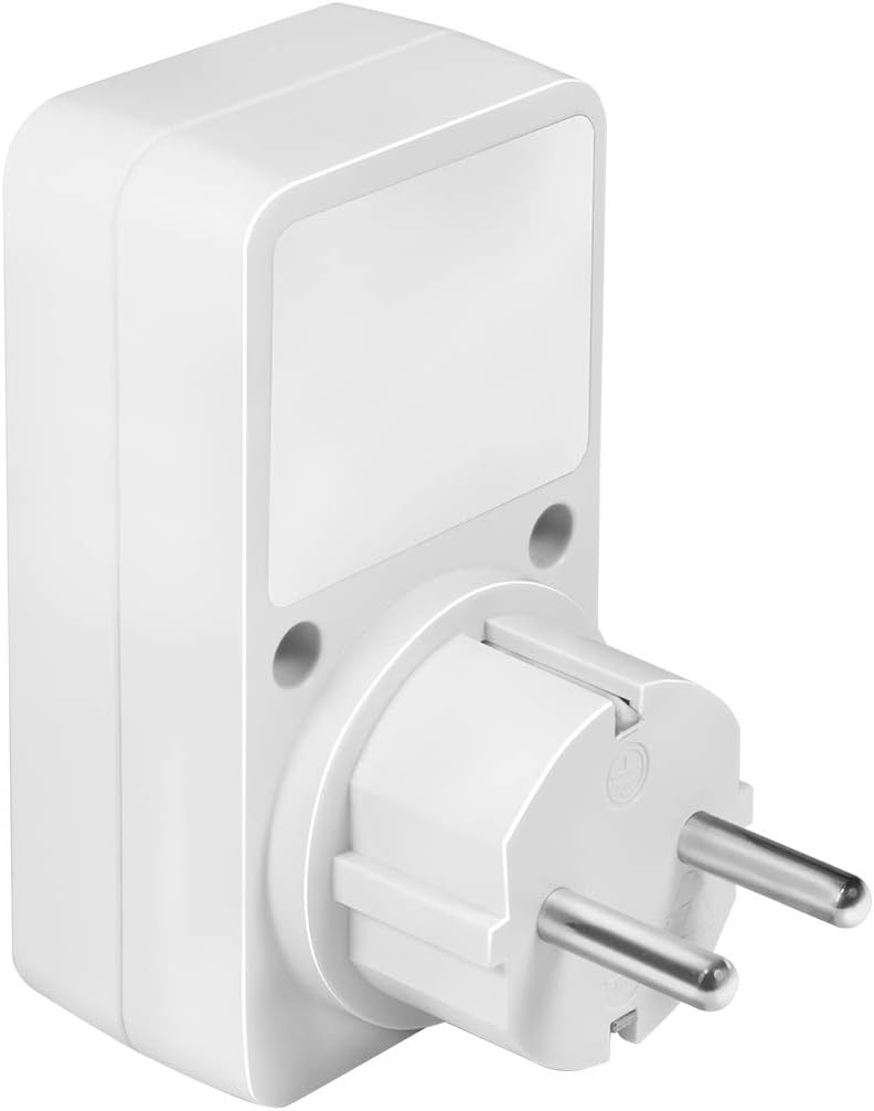LogiLink Steckdosenadapter mit Dimmer weiB