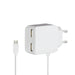 LogiLink PA0157W USB Steckdosenadapter mit Micro-USB-Kabel, 2x USB-Port, 10.5W Weiß