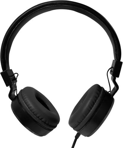 Logilink HS0049BK – Elegant Foldable Stereo Headphones with High Sound Quality Black