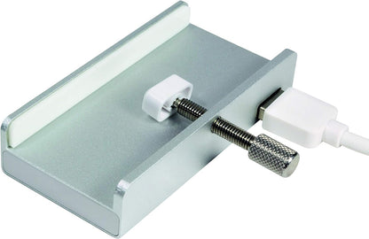 LogiLink UA0300 USB 3.0 Hub 4-Port im iMac Design bis 5 Gbit/s Silber