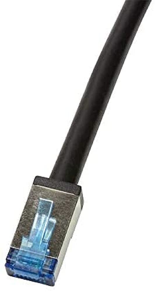 LogiLink Professional Outdoor Patch Cable Cat.6A S/FTP PVC + PE 5 m Black