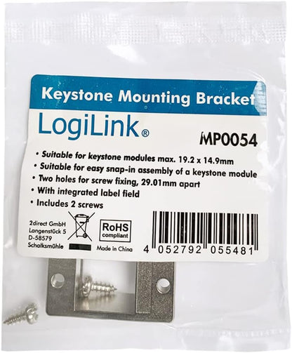 LogiLink MP0054 Mounting Bracket for Keystone Module