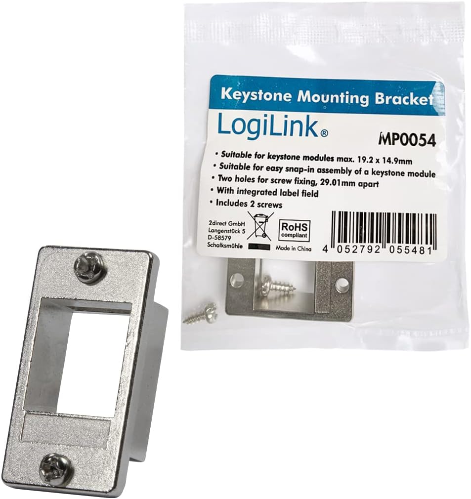 LogiLink MP0054 Mounting Bracket for Keystone Module