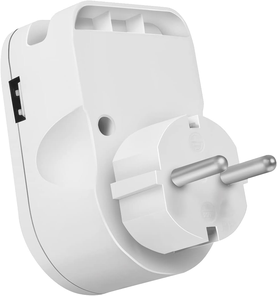 `Logilink Steckdosenadapter mit Ablage, 1x CEE 7/3`
