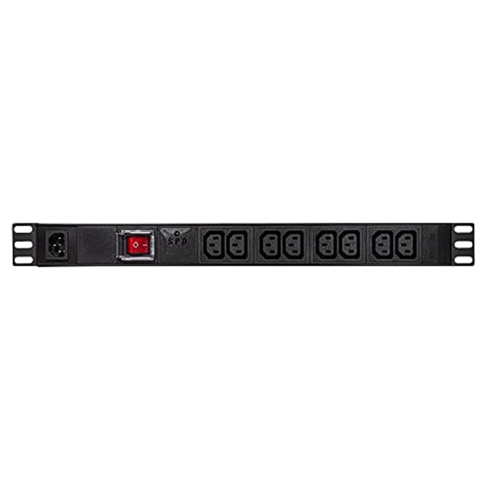 `LogiLink Steckdosenleiste 19 8xIEC320 C13,m. USS`