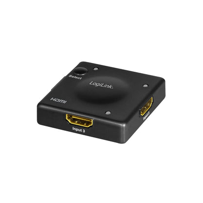 `LogiLink Switch HDMI 3x1-Port, 1080p/60Hz, Mini, H`