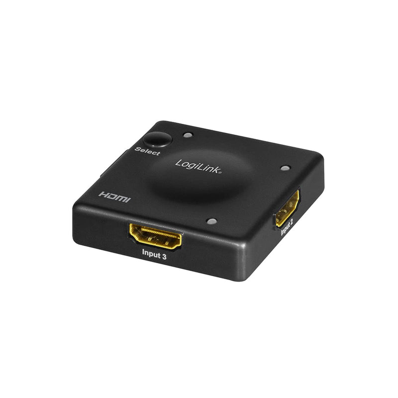 `LogiLink Switch HDMI 3x1-Port, 1080p/60Hz, Mini, H`