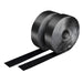 LogiLink KAB0080 - Selbstklebendes Klettband-Set (1x Hakenband, 1x selbstklebendes Schlaufenband), Länge: 5m - Breite: 25mm, Farbe: Schwarz