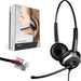 `GEQUDIO Headset 2-Ohr fur Yealink,Snom,Grandstream`