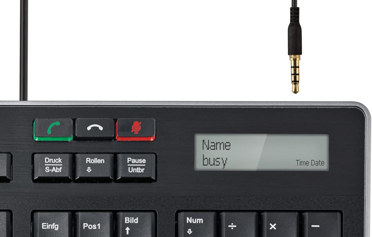 TAS Fujitsu Keyboard KB950 Phone DE incl Headset