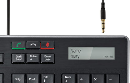 TAS Fujitsu Keyboard KB950 Phone DE incl Headset