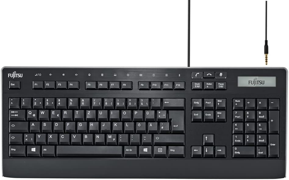 TAS Fujitsu Keyboard KB950 Phone DE incl Headset
