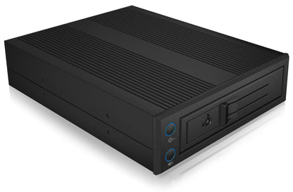 Icybox IB-176SSK-B Trayless Mobile Rack for 3.5-Inch SATA HDD - Black