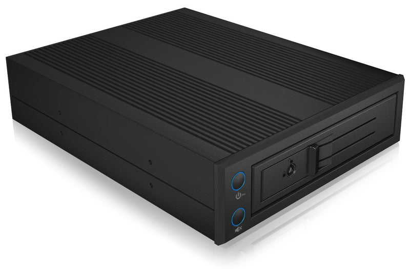 Icybox IB-176SSK-B Trayless Mobile Rack for 3.5-Inch SATA HDD - Black