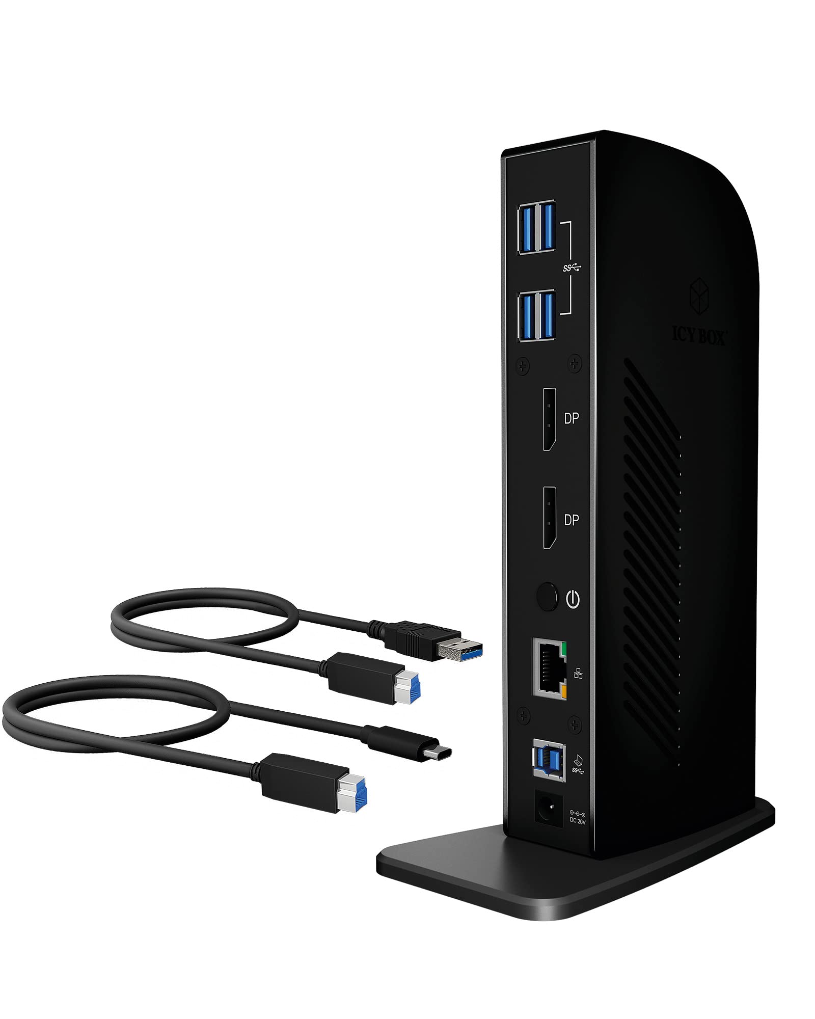 RaidSonic WAVE - ICY BOX IB-DK2242AC Dockingstation bk | DockingStation für PC/Notebook