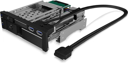 `We-Ra. IcyBox 1x2,5+1x3,5 SATA/SAS=>2xSATA 5,25`