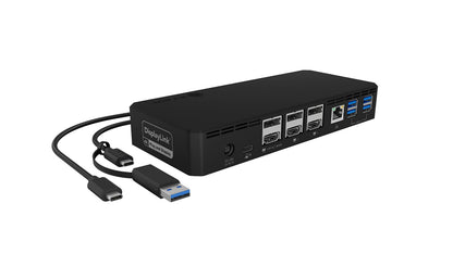 ICY BOX USB-C Docking Station (14-in-1) for 3 Monitors (3x HDMI & 3x DP), 5K 30Hz | 4K 60Hz, 6-Way USB 3.0 HUB, 100W Power Delivery, Gigabit Ethernet, Audio, IB-DK2254AC 3 x HDMI and 3 x DP