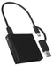 ICY BOX CFexpress Type B Card Reader with USB 3.2 Gen 2 (10 Gbps), Reader, USB-C and USB-A, Aluminium, Android/Windows/Mac OS, IB-CR404-C31 CFexpress 2.0