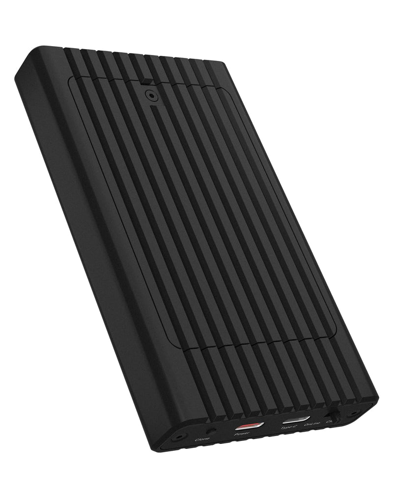 IcyBox Enclosure for Two NVMe SSDs with Cloning Function and USB Type-C® or Type-A