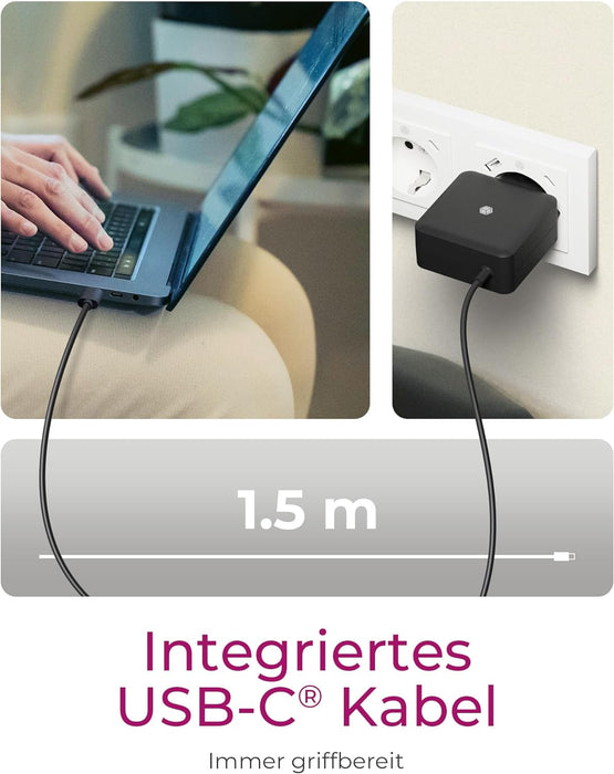 Steckerladegerat IcyBox fur USB Power Delivery IB-