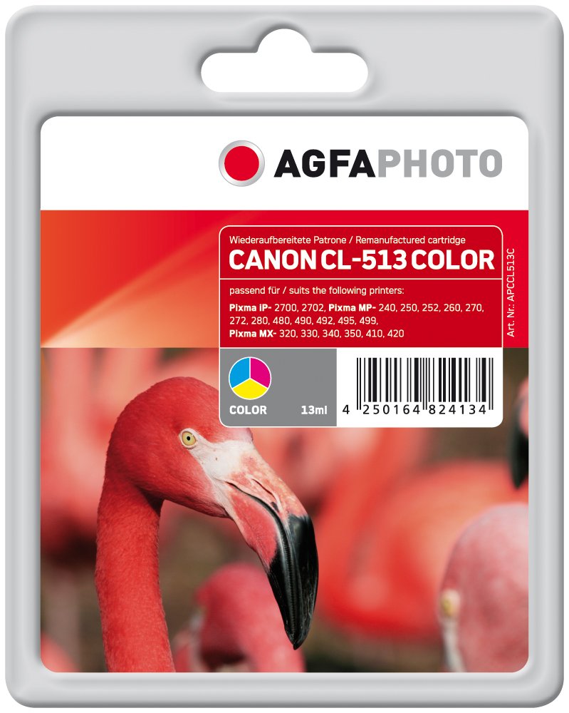 AgfaPhoto Patrone Canon APCCL513C ers. CL-513 Colo