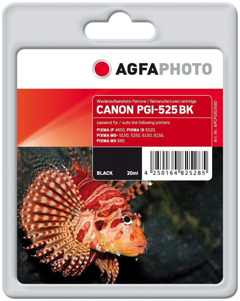 AgfaPhoto Patrone Canon APCPGI525BD ers. PGI-525PG