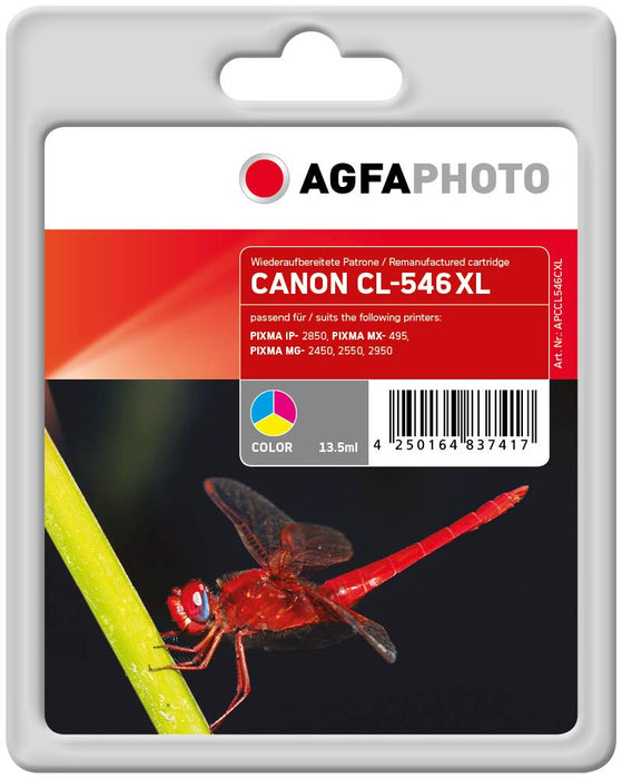 AgfaPhoto Patrone Canon APCCL546CXL ers. CL-546XL