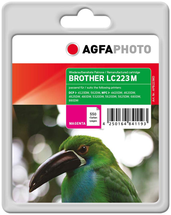 AgfaPhoto Patrone Brother APB223MD ers. LC223M mag