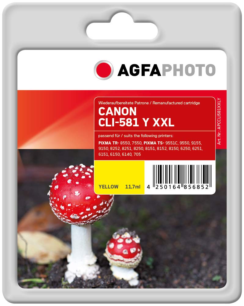 AgfaPhoto Patrone Canon APCCLI581XXLY ers. CLI-581