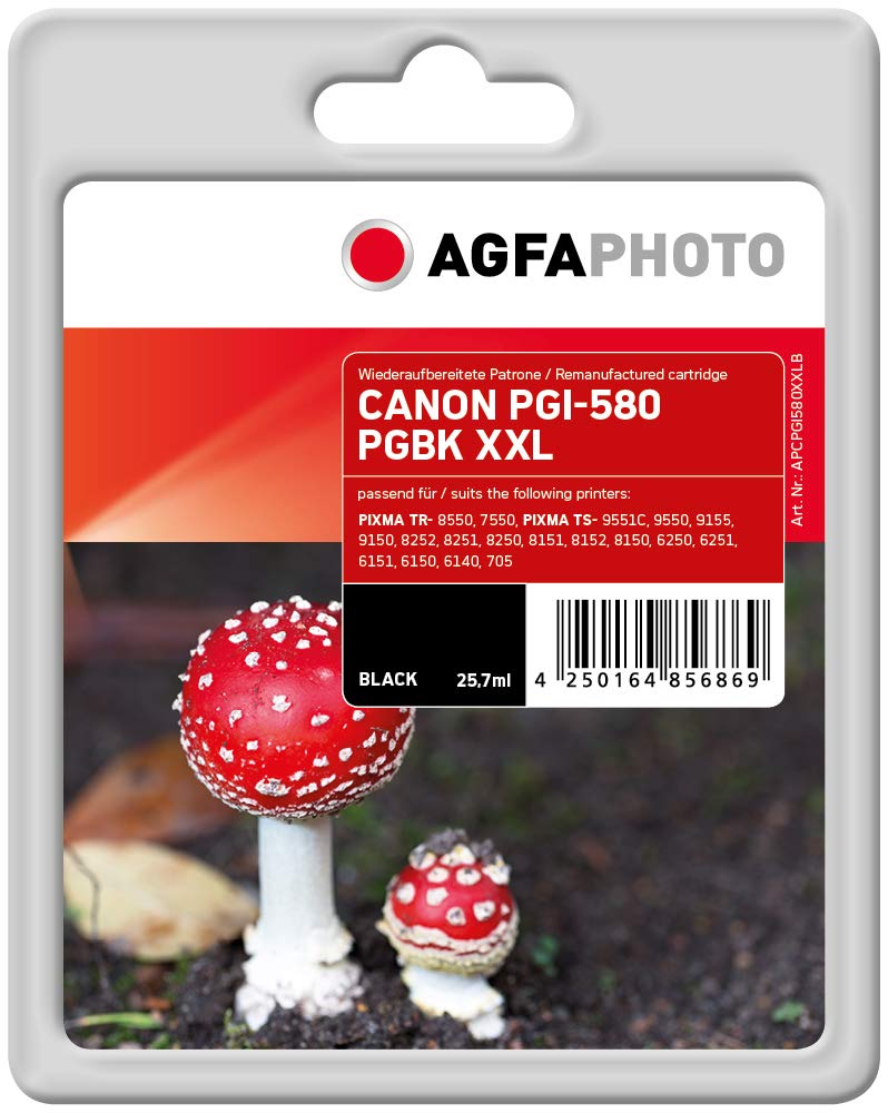 AgfaPhoto Patrone Canon APCPGI580XXLB ers. PGI-580
