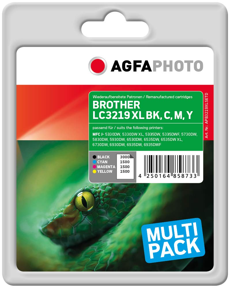 AgfaPhoto Patrone Brother APB3219XLSETD ers. LC321