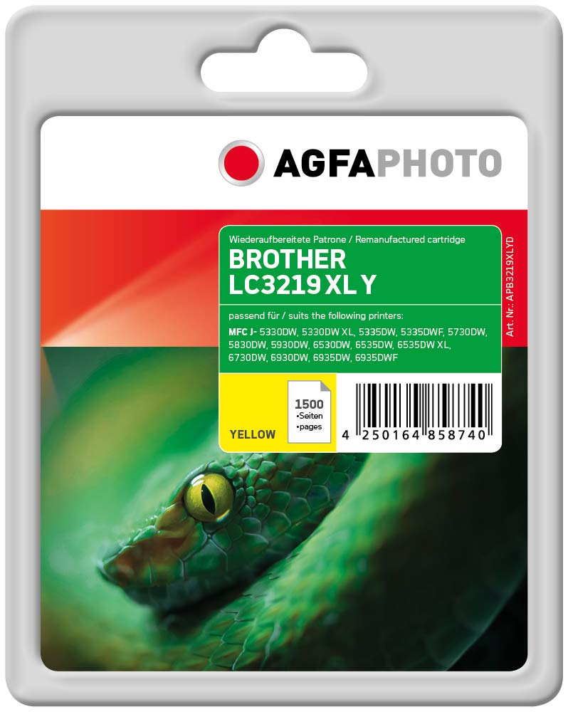 AgfaPhoto Patrone Brother APB3219XLYD ers. LC3219X
