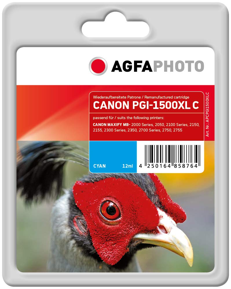 AgfaPhoto Patrone Canon APCPGI1500XLC ers. PGI-150