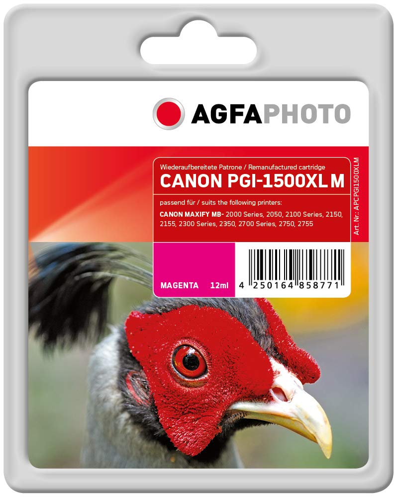 AgfaPhoto Patrone Canon APCPGI1500XLM ers. PGI-150