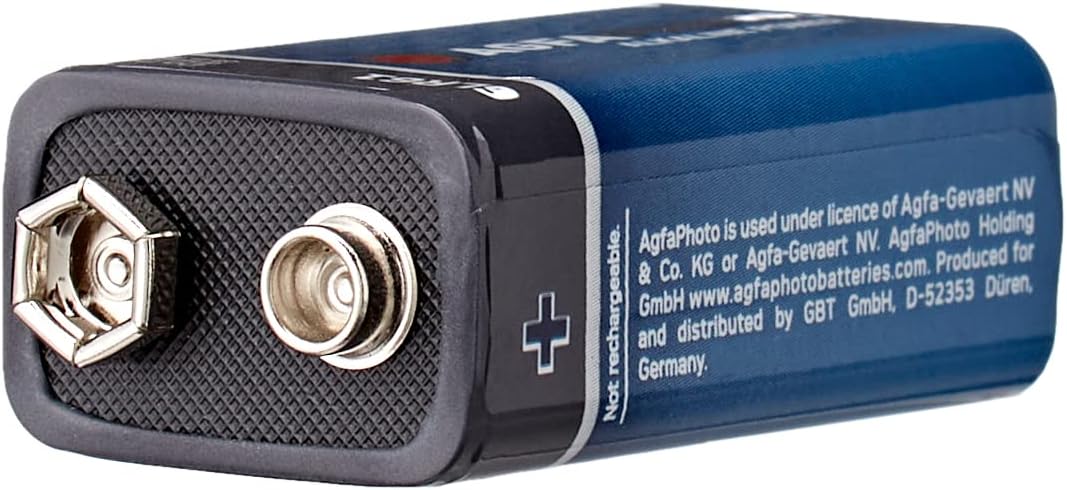 AgfaPhoto Batterie Alkaline Power -9V 6LR61 E-Bloc