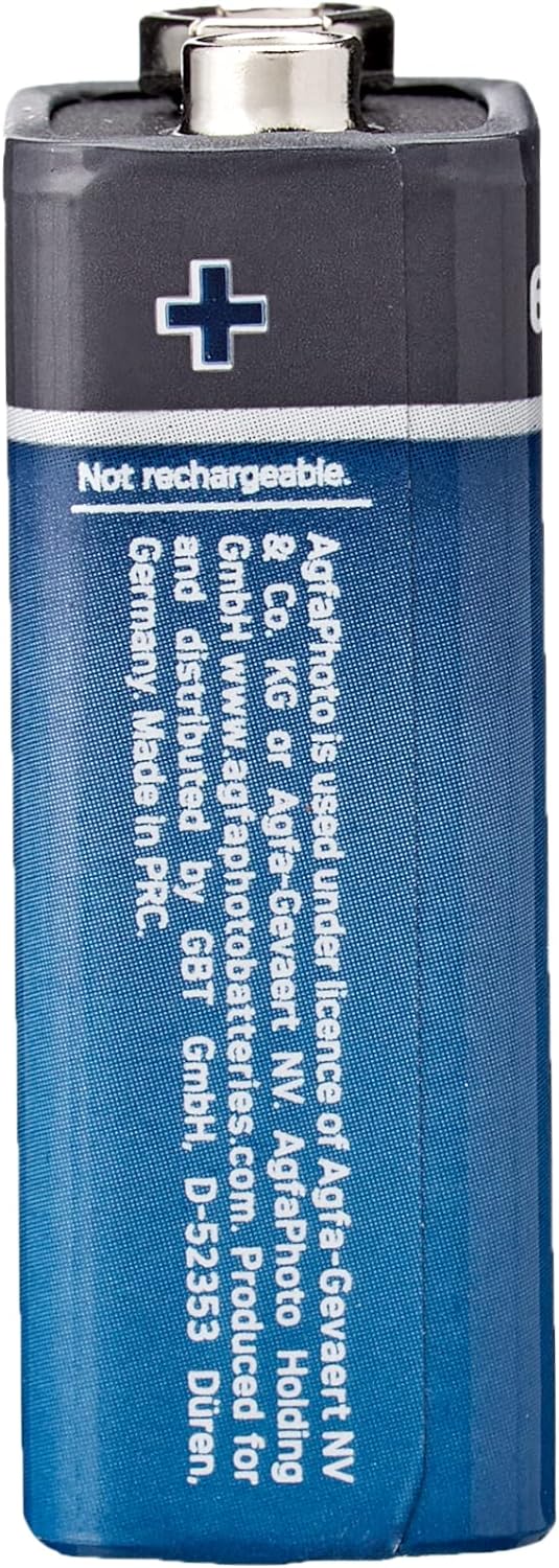 AgfaPhoto Batterie Alkaline Power -9V 6LR61 E-Bloc