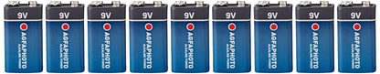 AgfaPhoto Batterie Alkaline Power -9V 6LR61 E-Bloc