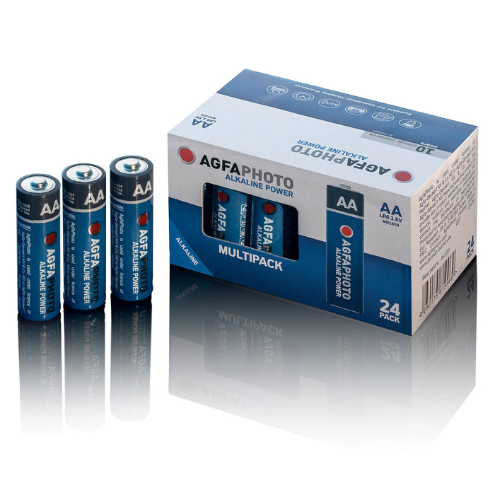 AgfaPhoto Batterie Alkaline Power -AA LR06 Mignon