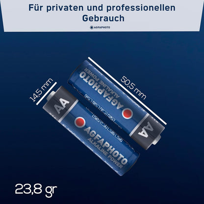 AgfaPhoto Batterie Alkaline Power -AA LR06 Mignon