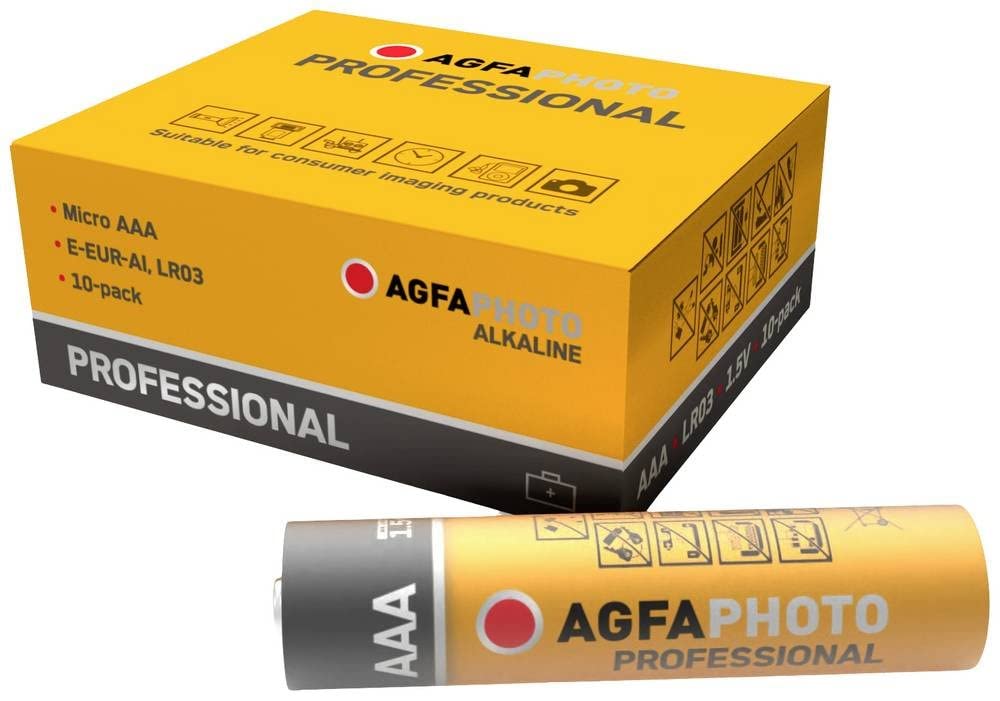 AgfaPhoto Batterie Alkaline Professional -AAA Micr