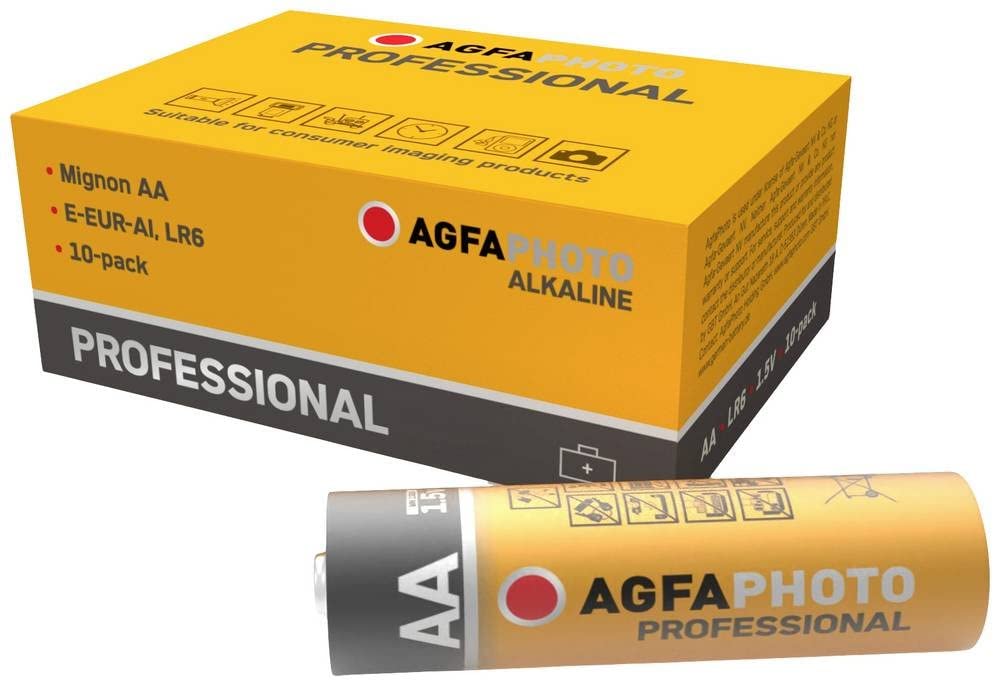 AgfaPhoto Batterie Alkaline Professional -AA Mign